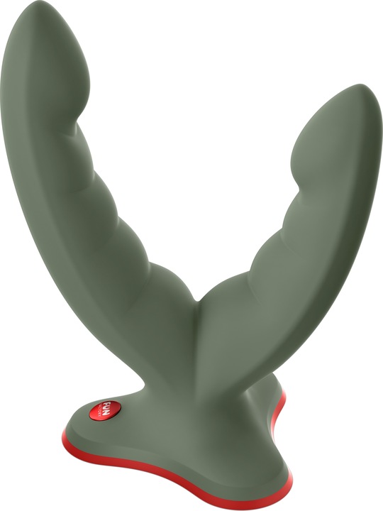 Fun Factory - Ryde Double Dildo & Massager Green