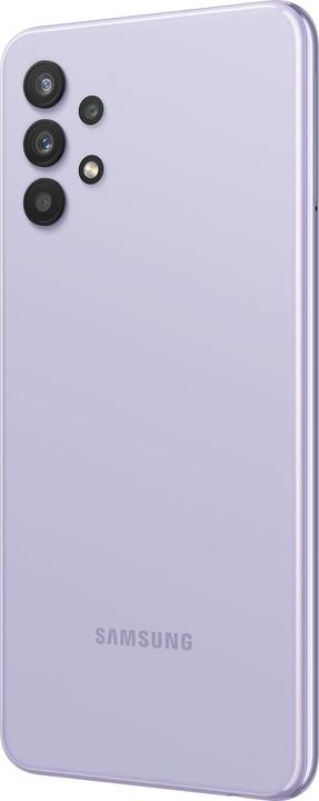 Actual product image Samsung Galaxy A32 5G (128 GB, Lavender, 6.50", Hybrid Dual SIM, 48 Mpx, 5G)