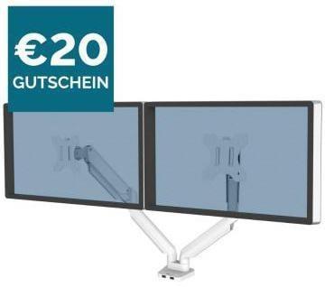 Produktbild Fellowes Platinum Series Doppel Monitorarm (Tisch, 40", 8 kg)