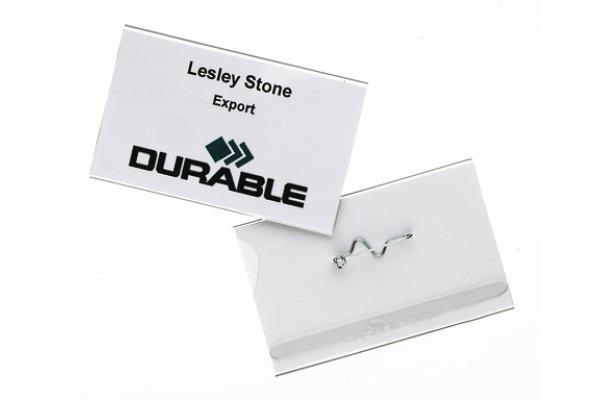 Produktbild Durable Namensschild mit Anstecknadel