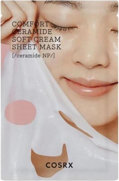 Cosrx Balancium Comfort Ceramide Soft Cream Sheet Mask - 2er-Pack mit Gratis-Geschenk (26 ml)