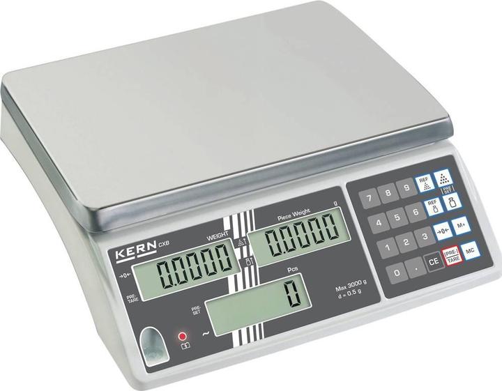 Immagine prodotto Kern CXB 6K2NM+C Bilancia contapezzi calibrata da un laboratorio accreditato DAkkS Campo di pesatura