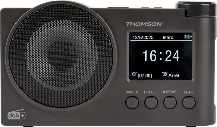 Image du produit Thomson RT400DAB DAB+ / FM Radio / BT - Noir (DAB+ DAB, FM, Bluetooth)