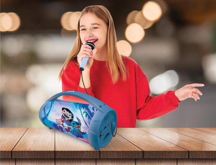 Produktbild Lexibook Stitch Bluetooth® Light Speaker with Microphone (BTP585DZ)