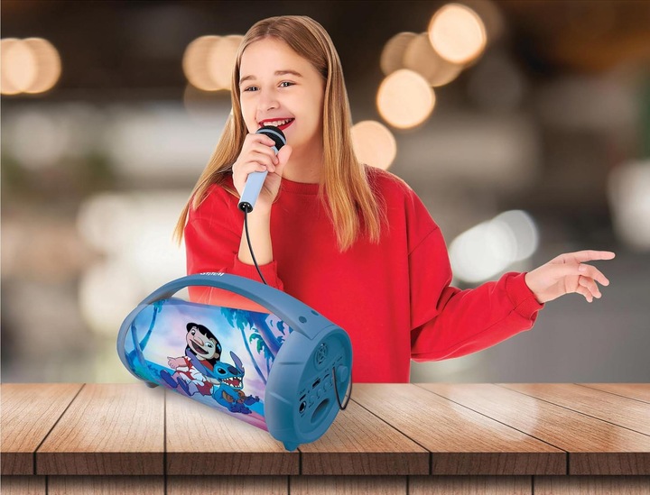 Actual product image Lexibook Stitch Bluetooth® Light Speaker with Microphone (BTP585DZ)