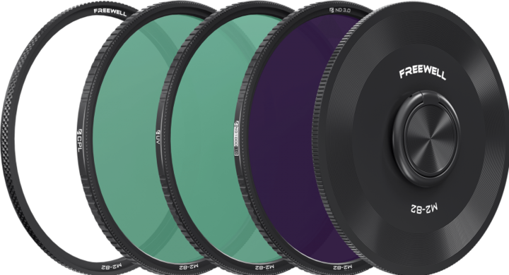 Produktbild Freewell Drei-Filter-Kit M2 Serie (82 mm, ND- / Graufilter, Polarisationsfilter, UV-Filter)