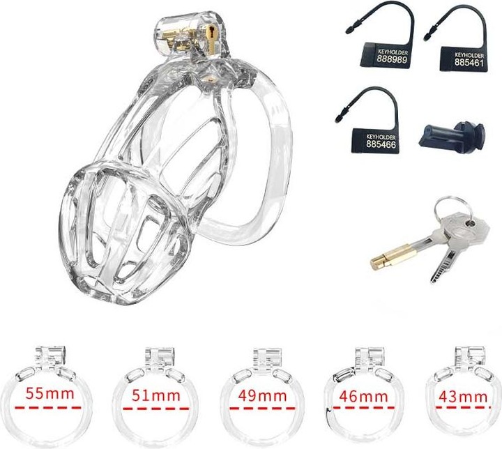 Immagine prodotto Rimba P-Cage Peniskäfig Transparent (M)