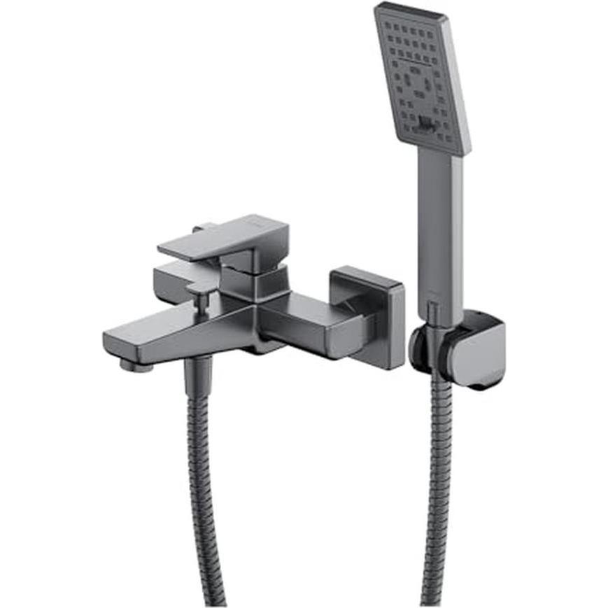 Omnires, Rubinetteria per bagno, parma - badkraan met accessoires, nikkel