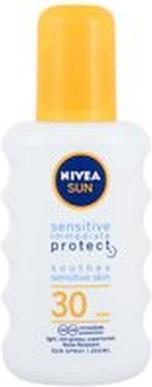 Produktbild NIVEA Sun Sensitive Immediate Protect+ (Sonnenspray, SPF 30, 200 ml, 150 g)