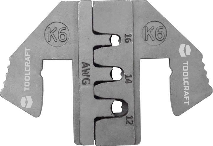 Produktbild Toolcraft Quetschbereich AWG: 12 bis 16 awg (50.80 mm)