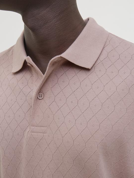 Actual product image Jack & Jones Jprsummer Pattern Polo Ss Ss25 Pls (7XL)