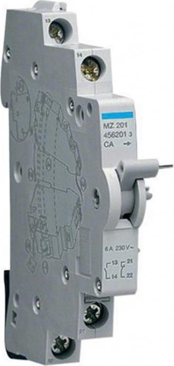 Image du produit Hager contact auxiliaire 1S+1Ö 6A 240V