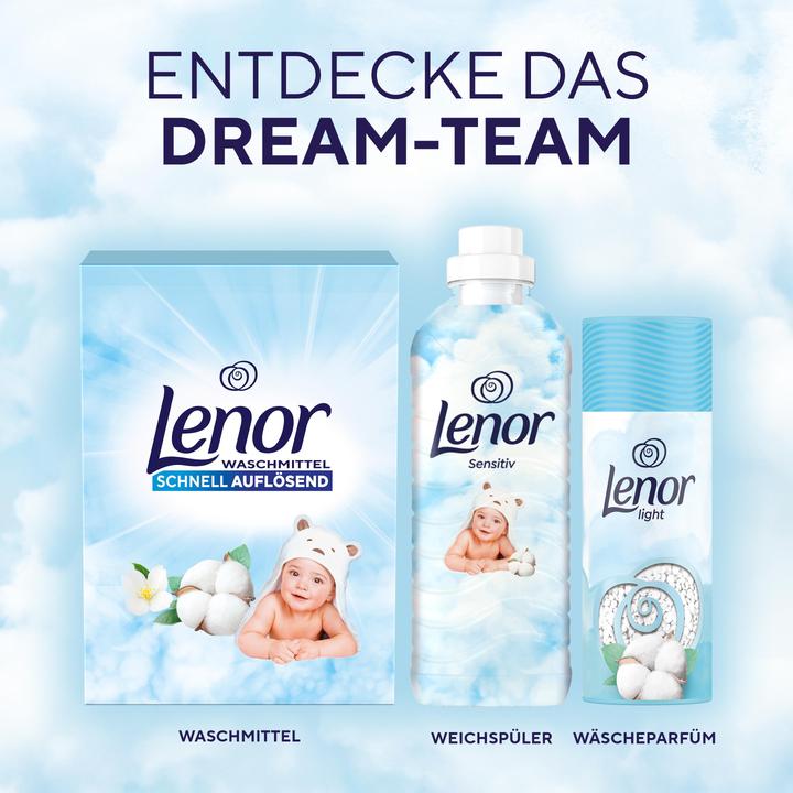 Actual product image Lenor WM Pulver Sensitiv 4.5KG Waschmittel 90 WL (90 Washing cycles, Washing powder)