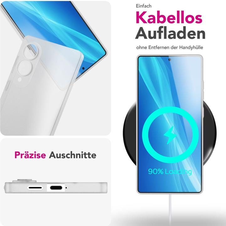 Produktbild Nalia Phantom - 0,3mm Extrem Dünn, Federleicht, Mattiert, Minimalistisch - Ultra-Slim Handycase (Samsung Galaxy S25 Edge)