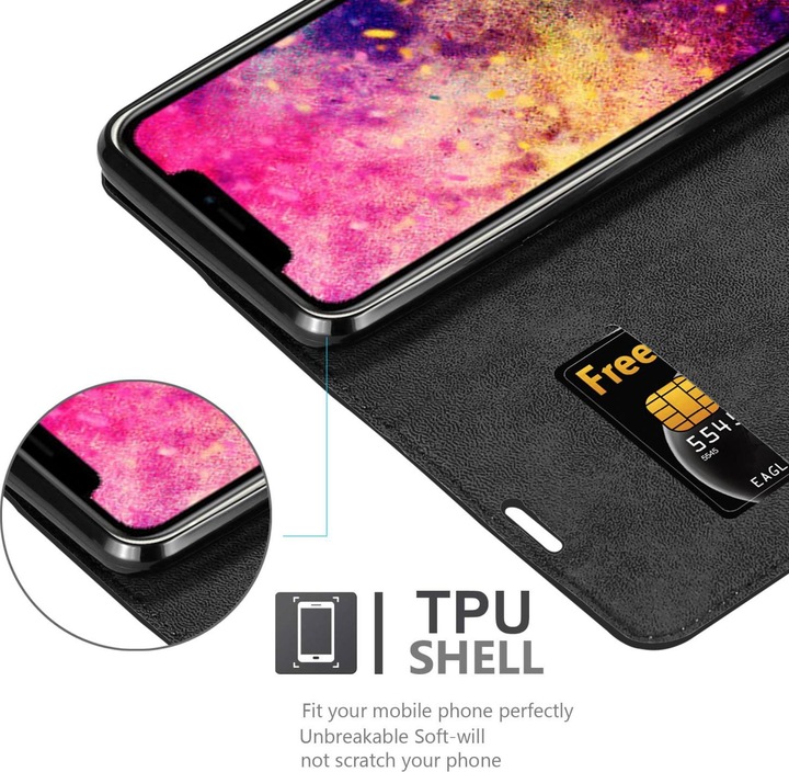 Actual product image Cadorabo Book Invis. Magnet sleeve (Apple iPhone 13 Pro)