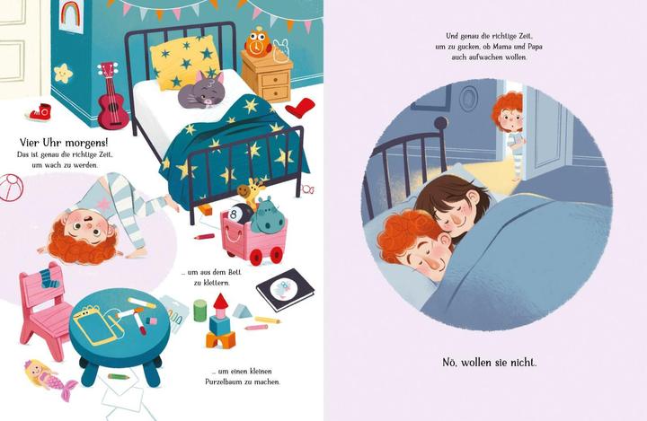 Actual product image Vier Uhr morgens! (Katrin Topsch, German)