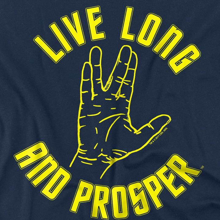 Immagine prodotto Live Long Maglietta Mano Uomo (XL)