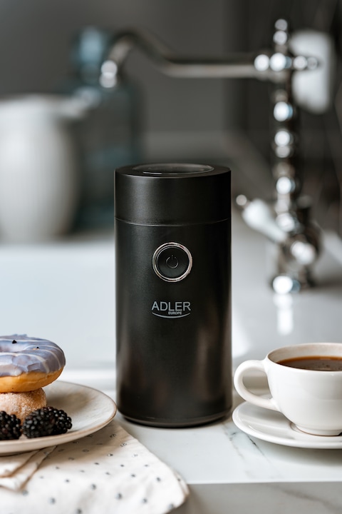 Image du produit Adler Moulin à café AD4446bs 150 W, Capacité en grains de café 75 g, Interrupteur de sécurité du (Fiche CH)
