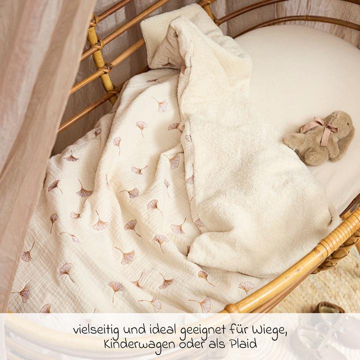 Image du produit Meyco babydecke pre-washed musselin (75 x 100 cm)