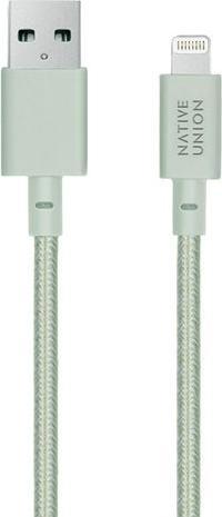Image du produit Native Union Câble Belt USB-A vers Lightning 1.2m Sage (1.20 m)