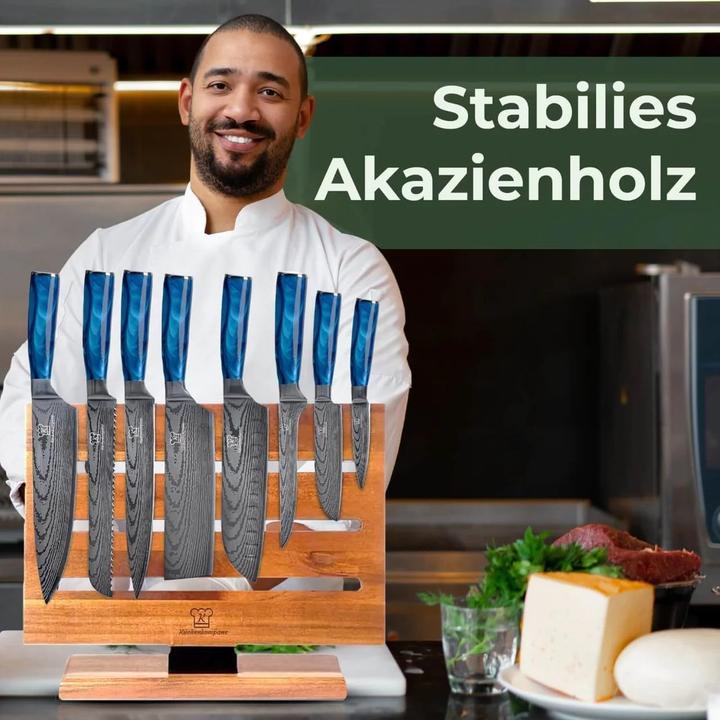 Produktbild Küchenkompane 8-teiliges Messerset mit Messerblock