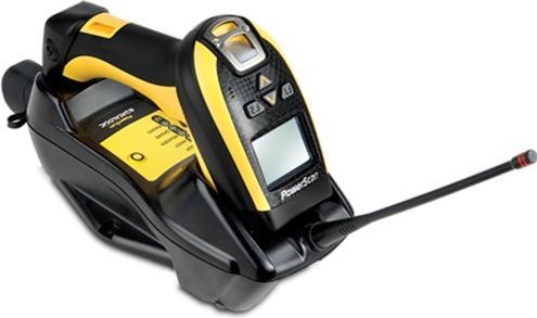 Produktbild Datalogic PowerScan 9501, Tragbares Barcodelesegerät, 2D, Laser, GS1 DataBar, Aztec Code, Datenmatri (QR-Code)