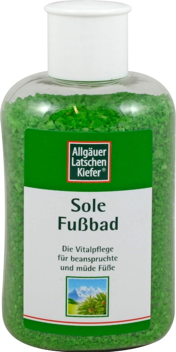 Allgäuer Latschenkiefer Sole Fussbad, 350 g Badezusatz (Fussbad)
