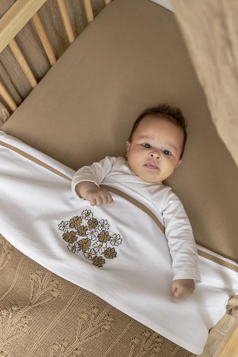 Produktbild Meyco jersey Spannbettlaken 40x80/90 taupe (40 x 80 cm)