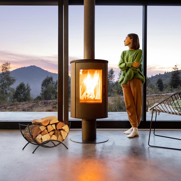 Produktbild Relaxdays Kaminholzkorb (67 x 32.5 x 38 cm)