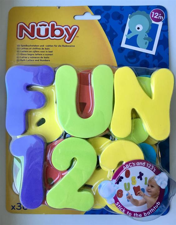 Immagine prodotto Nuby Lettere da bagno