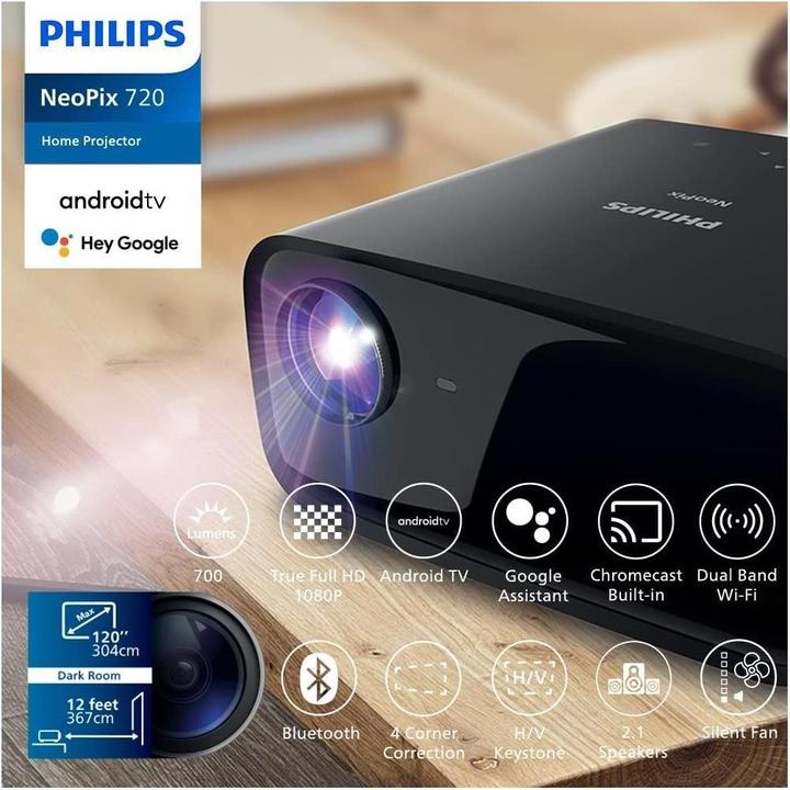 Actual product image Philips NeoPix 720 (Full HD, 700 lm, 1.65:1)