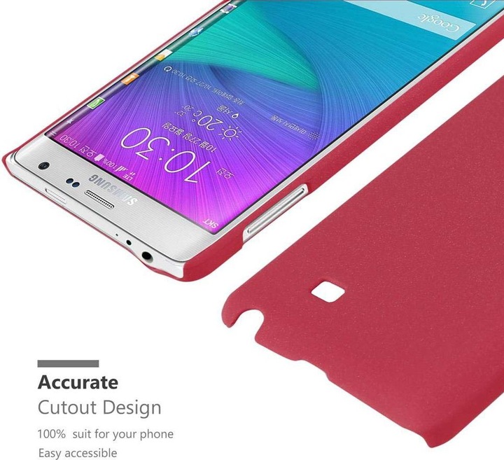 Actual product image Cadorabo Hard Cover Frosty Cover (Samsung Galaxy Note Edge)
