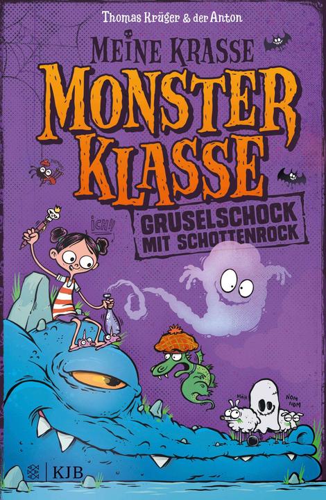 Actual product image Meine krasse Monsterklasse - Gruselschock mit Schottenrock (German, Anton Riedel, Thomas Krüger, 2021)