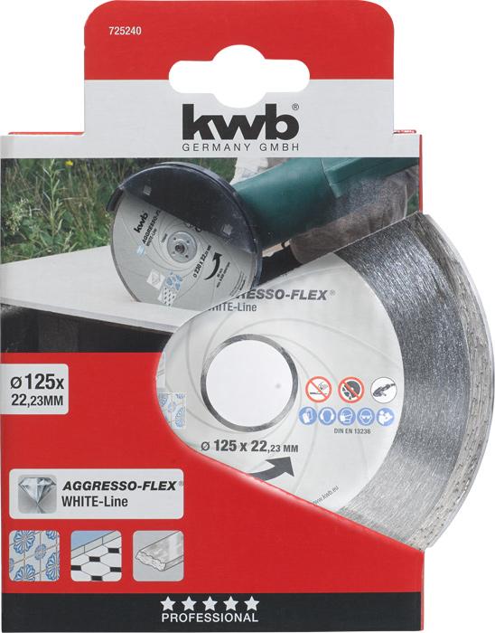 Immagine prodotto kwb Disco da taglio diamantato Whiteline 125