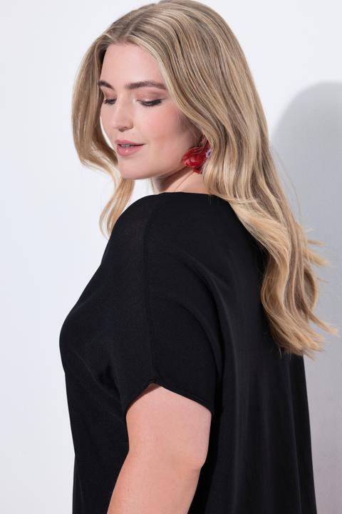 Produktbild Miamoda Strickshirt, oversized, offenkantige Abschlüsse (56)