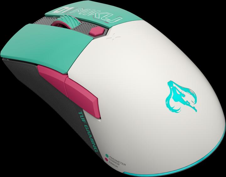 Image du produit ASUS TUF Gaming Mini Hatsune Miku Edition (Filaire, Sans fil)