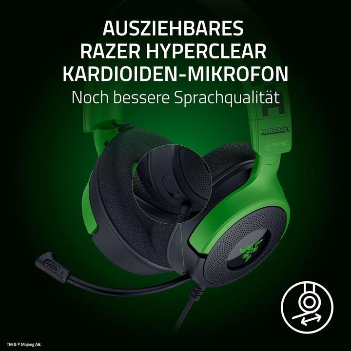 Immagine prodotto Razer Headset Kraken V4 X Minecraft (Cablato)