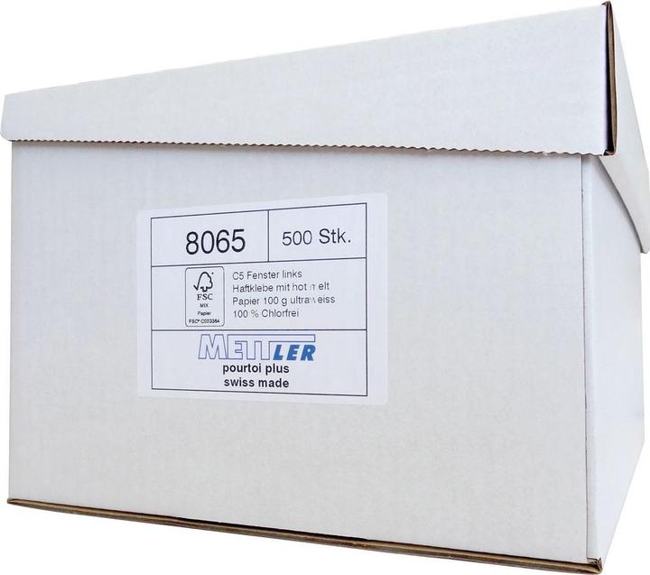 Actual product image Mettler Office Envelope window laser (C5, 500 x)