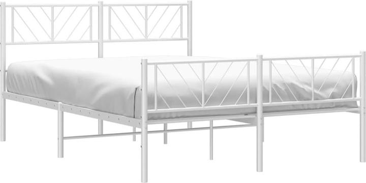 Produktbild vidaXL Metall Bettgestell (140 x 190 cm)