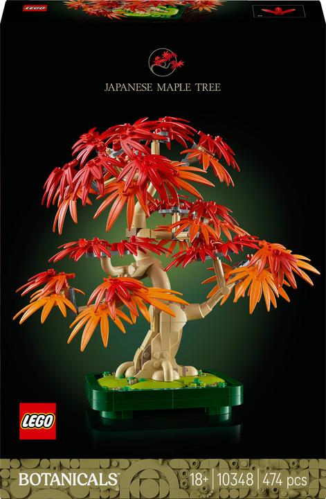 Actual product image LEGO Japanese red maple - bonsai tree (10348, LEGO Botanical)