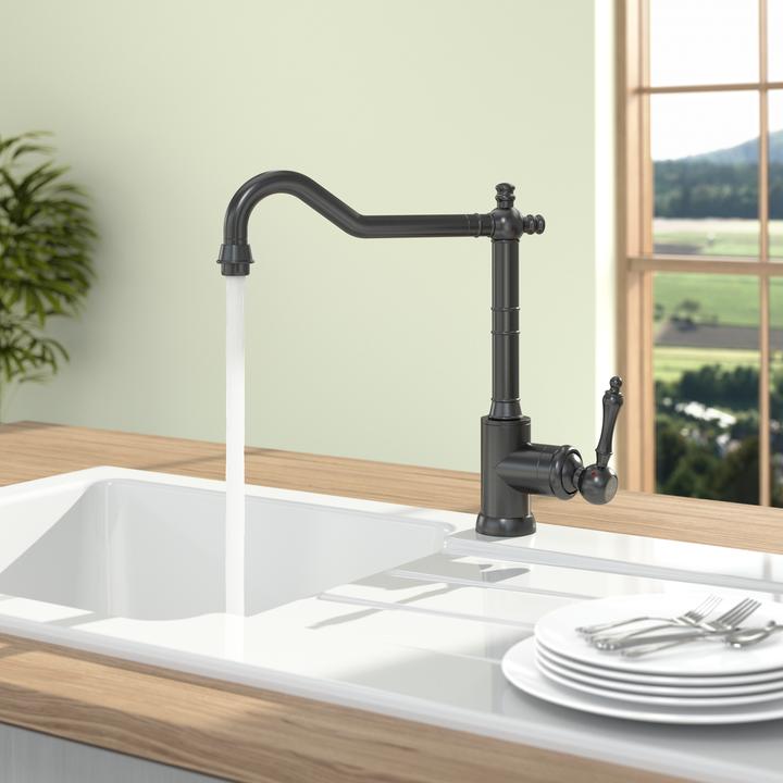 Actual product image Villeroy & Boch Avia 2.0 kitchen tap, stainless steel