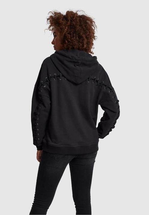 Produktbild Urban Classics Ladies Laced-Up Hoody (XS)