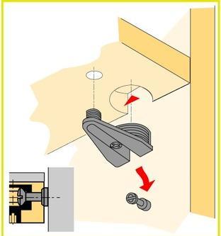 Produktbild Hettich Exzenter-Verbindungsbeschlag VB 20 / 21 (Verbindungsbeschlag, 1 Stk.)