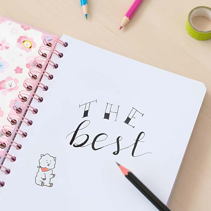 Image du produit BT21 Line Friends - A5 notebook (A5, Pointillés, Couverture rigide)