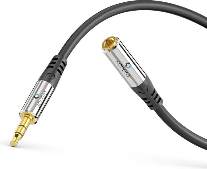 Actual product image Sonero Audio cable 3.5 mm jack - 3.5 mm jack 10 m (10 m, Extension)