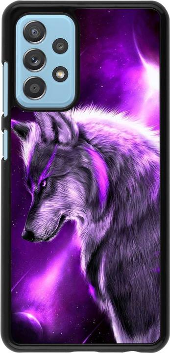 Produktbild PhoneLook Hülle 5G Purple Sky Wolf (Samsung Galaxy A52)