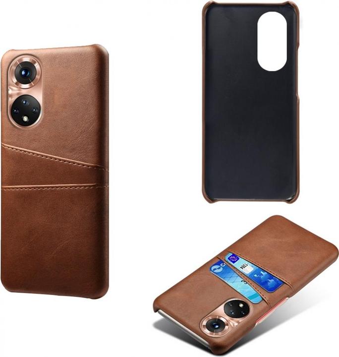 Produktbild Screenguard Honor 50 Pro CardCaddy Leder Backcase mit Kartenfächern (Honor 50 Pro)