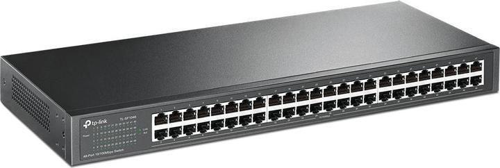 Actual product image TP-Link SWITCH 48P 10/100MBPS 19INC H RACK-MOUNT STEEL CASE (48 Ports)