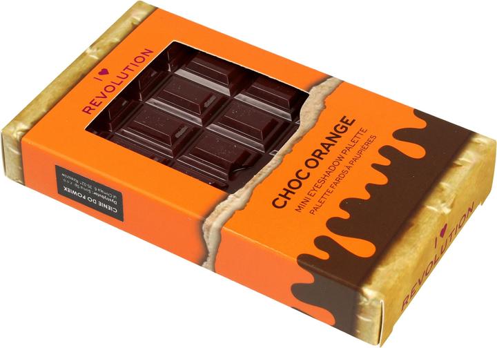 Image du produit Makeup Revolution I Heart Revolution Chocolate Mini Choc Orange palette d'ombres à paupières (Choc Orange)