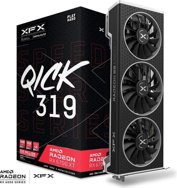 Produktbild XFX Radeon RX 6700 XT Speedster QICK (12 GB)